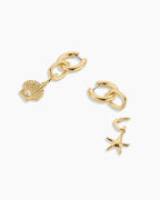 Put a Charm on It Huggies || option::18K Gold Plated