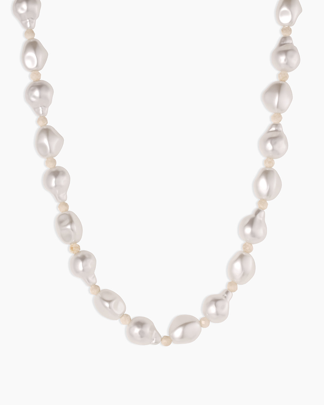 Pearl Cove Necklace || option::18K Gold Plated