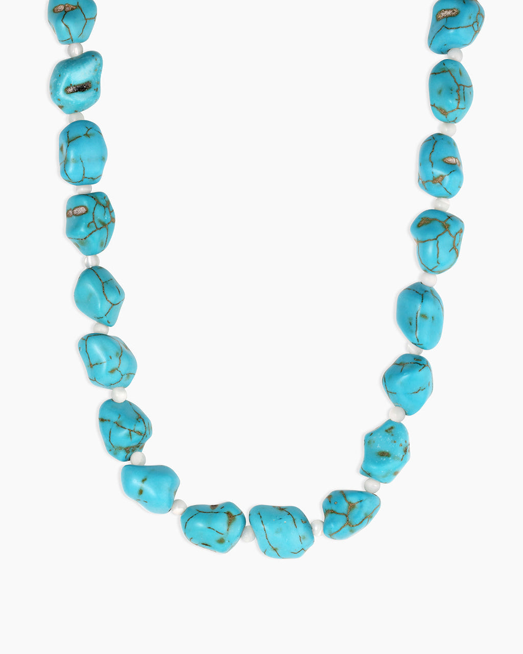 Turquoise Cove Necklace || option::18K Gold Plated