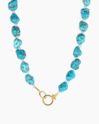 Turquoise Cove Necklace || option::18K Gold Plated