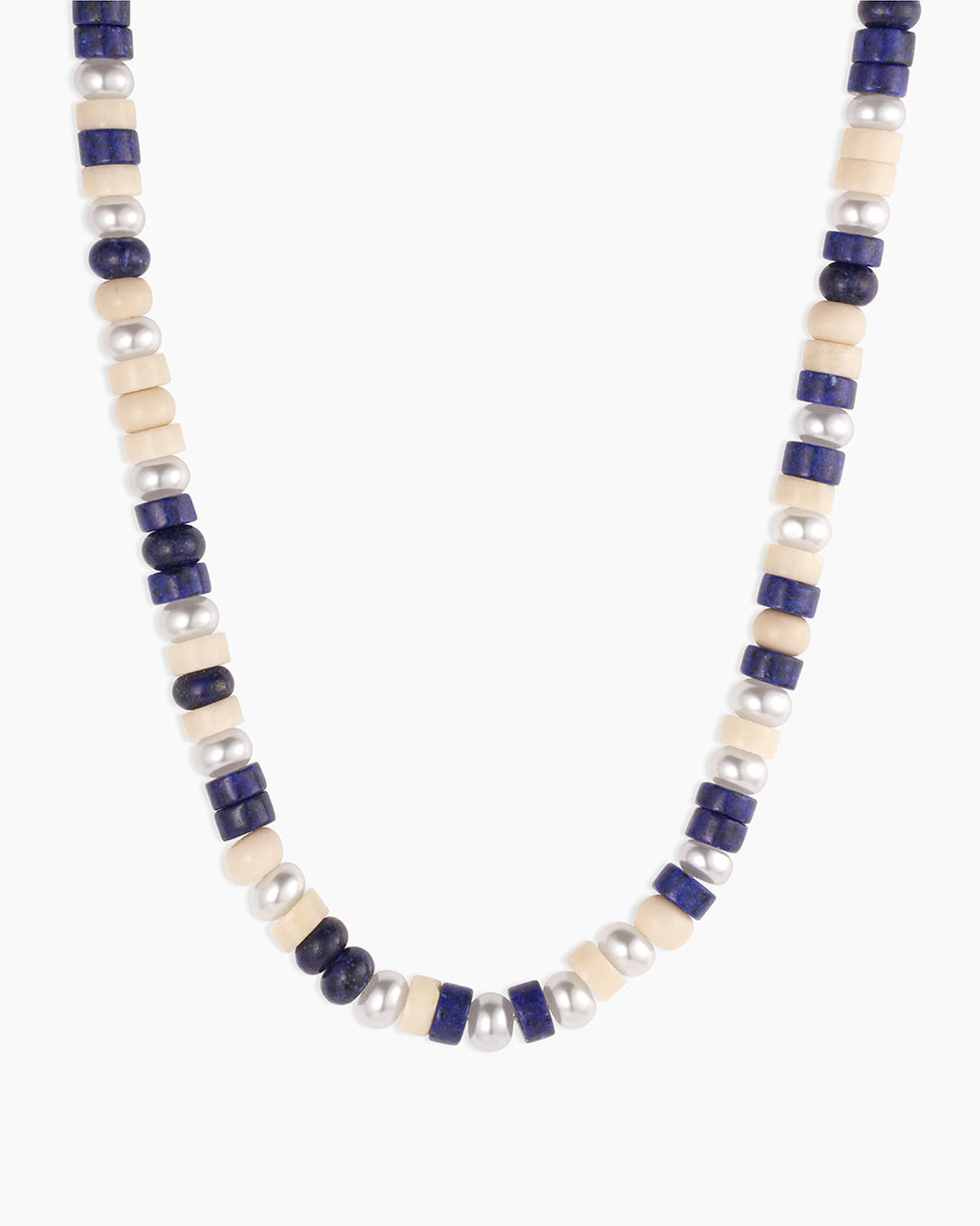 Harbor Statement Necklace || option::18K Gold Plated, Lapis