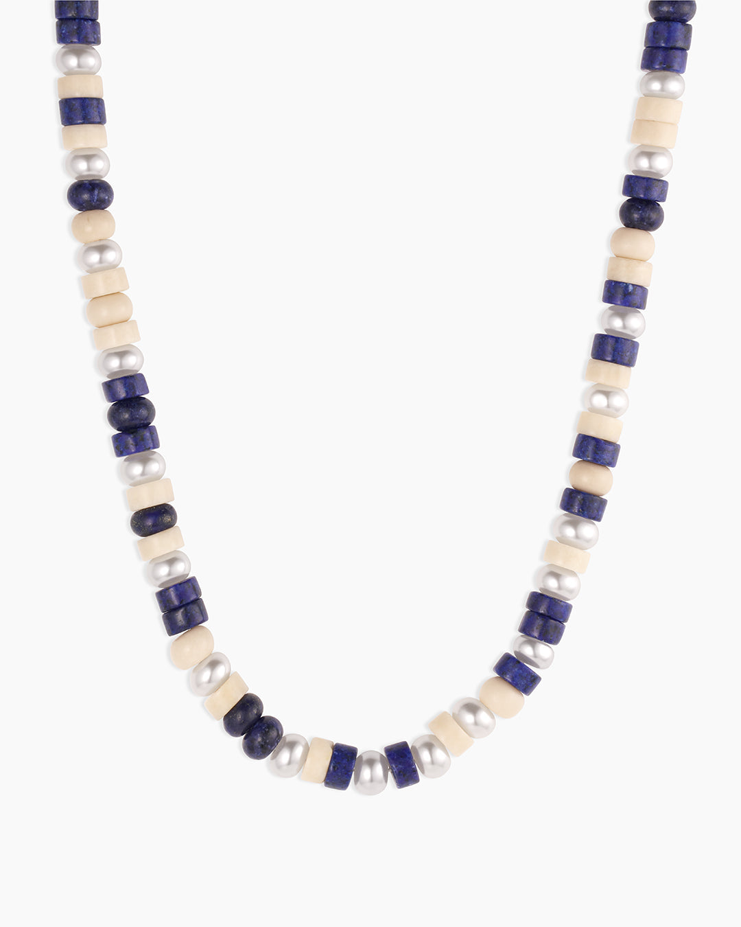 Harbor Statement Necklace || option::18K Gold Plated, Lapis