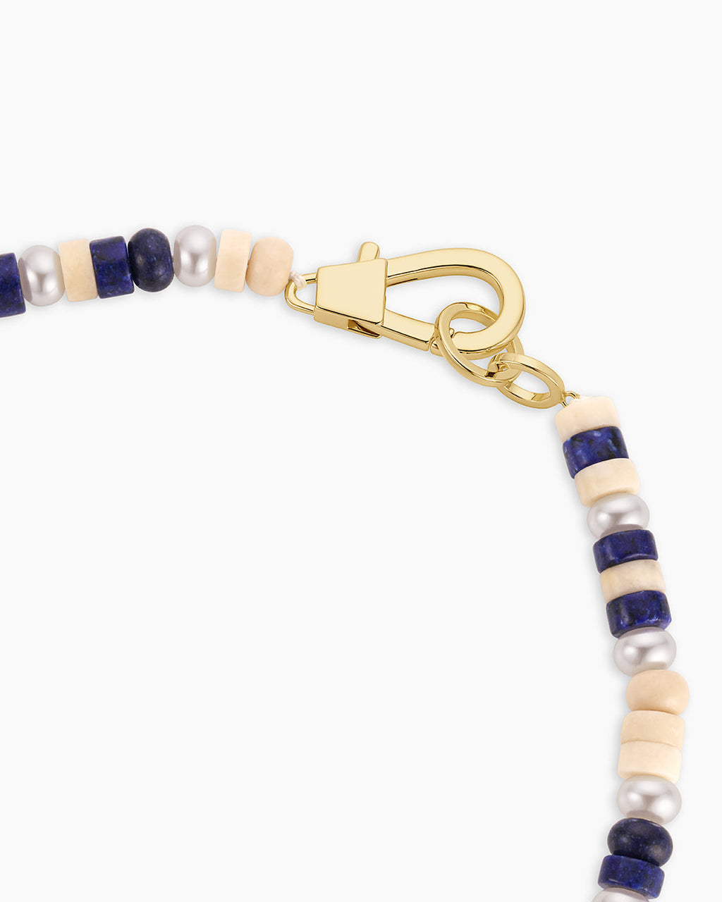 Harbor Statement Necklace || option::18K Gold Plated, Lapis