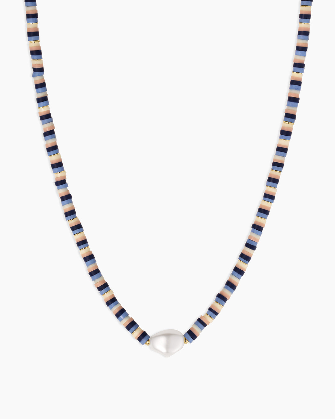 Harbor Pearl Necklace || option::18K Gold Plated