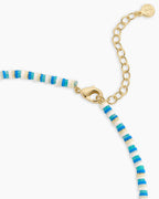 Harbor Turquoise Necklace || option::18K Gold Plated