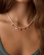 Lucky Mini Charm Necklace || option::18K Gold Plated