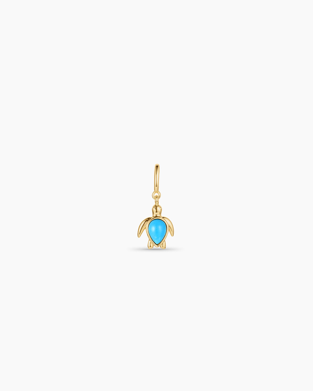 Turtle Parker Charm || option::18K Gold Plated