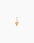 Shark Tooth Parker Charm || option::18K Gold Plated