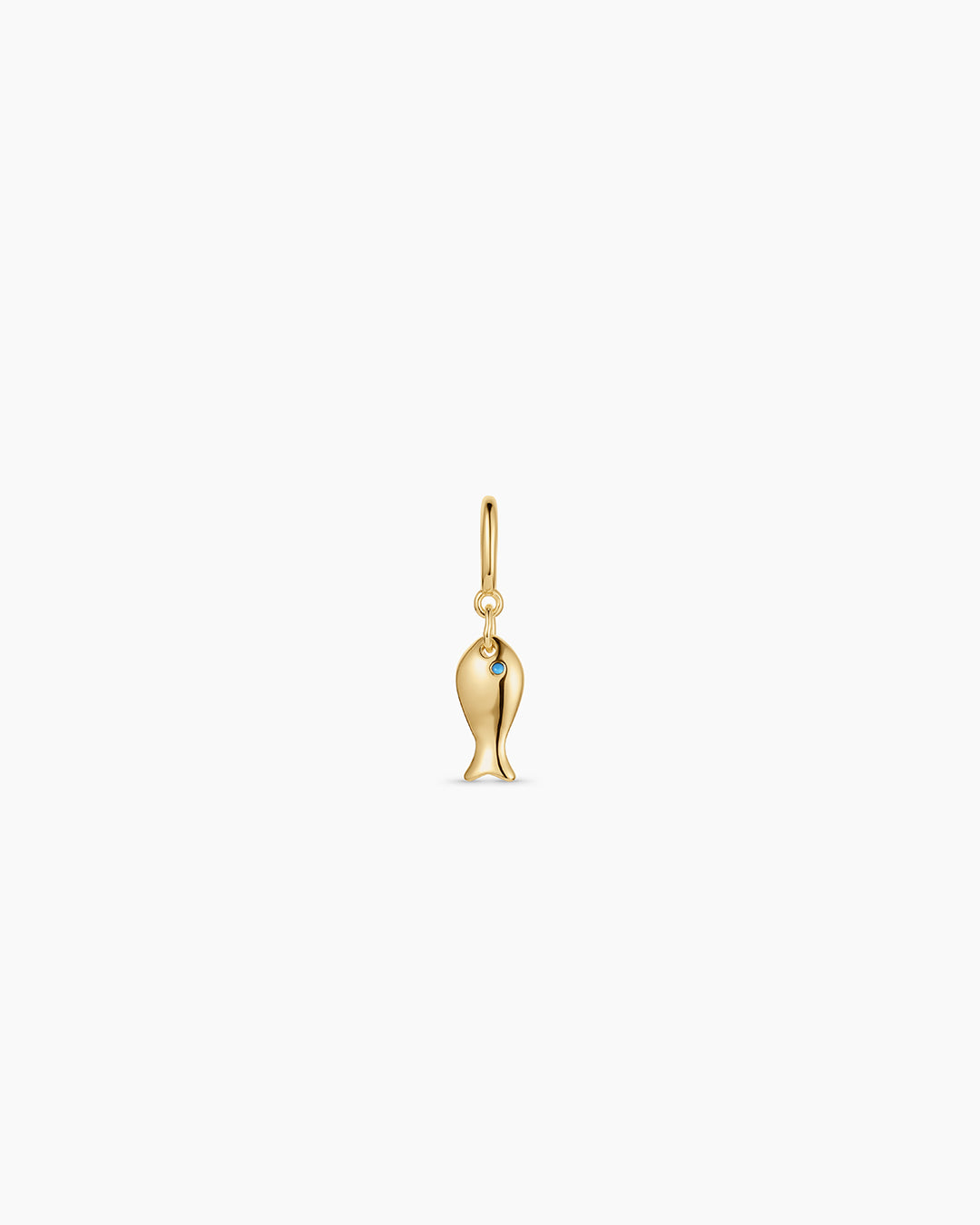 Fisherman Parker Charm || option::18K Gold Plated