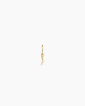 Italian Horn Parker Charm || option::18K Gold Plated
