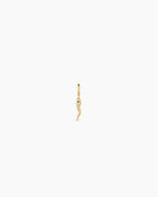 Italian Horn Parker Charm || option::18K Gold Plated