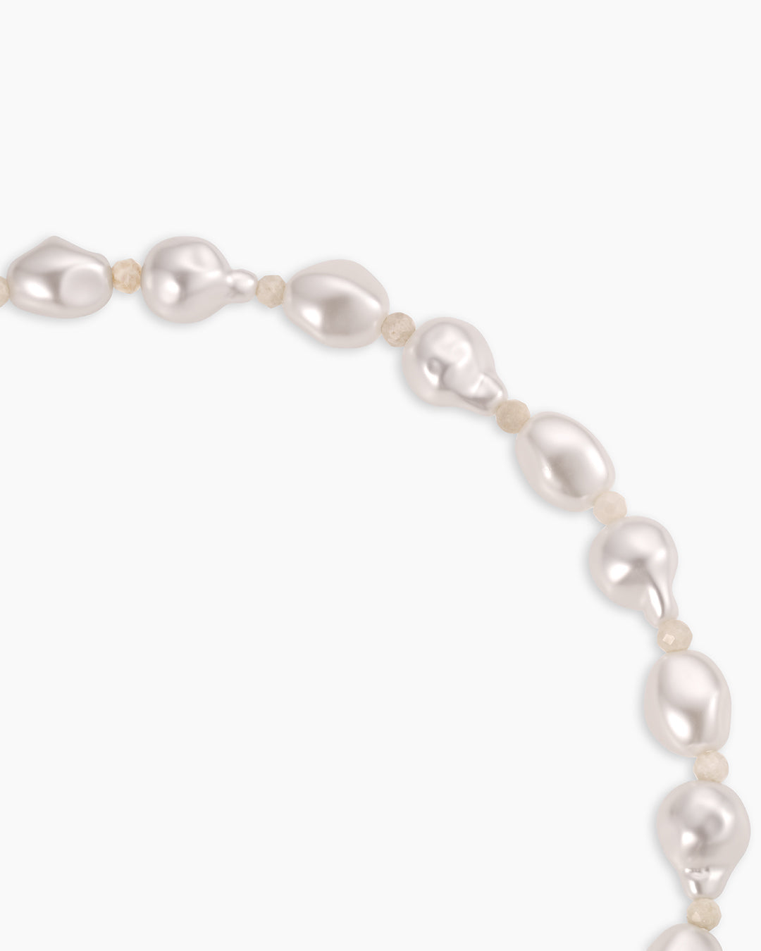 Gold Tulip Shell Charm Necklace || option::18K Gold Plated