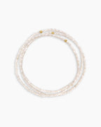 Harbor Bracelet Set || option::18K Gold Plated, Mother of Pearl