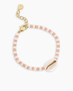 Harbor Shell Bracelet || option::18K Gold Plated
