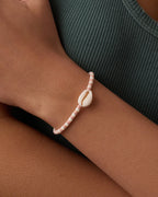 Harbor Shell Bracelet || option::18K Gold Plated