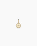 Diamond Compass Charm || option::14K Solid Gold