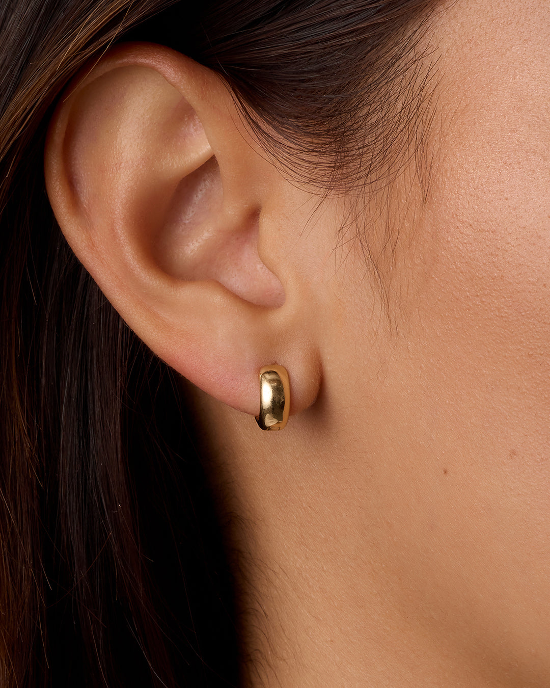 Paseo Wrap Huggies || option::18K Gold Plated