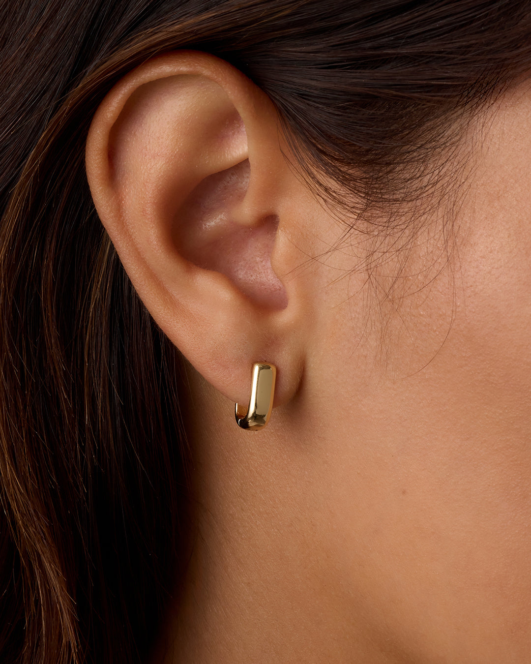 Charlie Wrap Huggies || option::18K Gold Plated