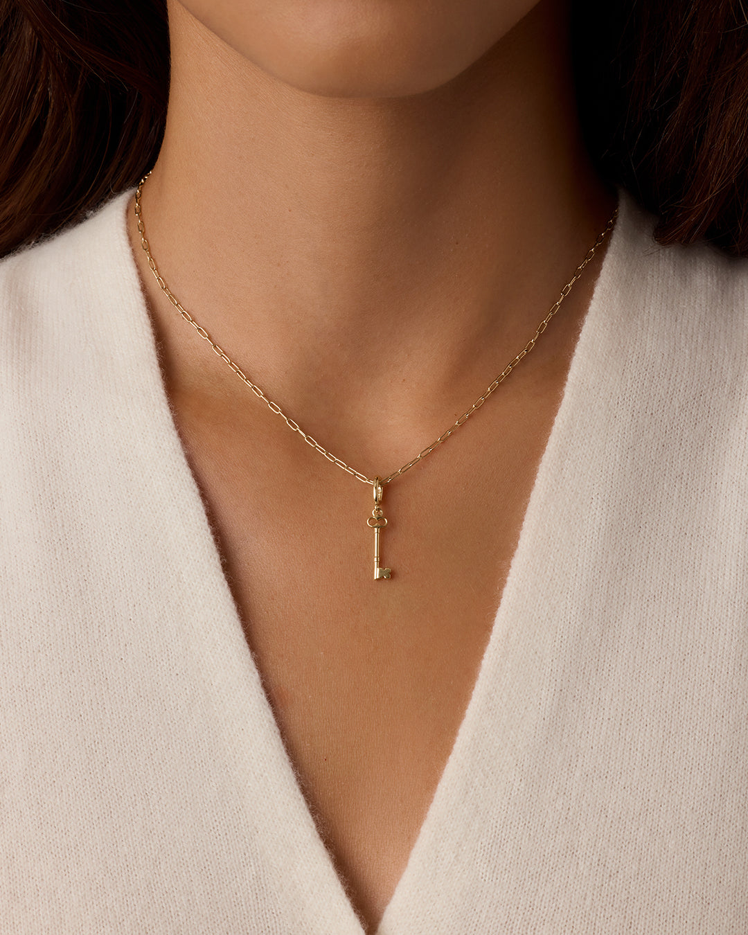 Key Parker Charm || option::18K Gold Plated
