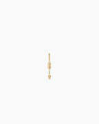Arrow Parker Charm || option::18K Gold Plated