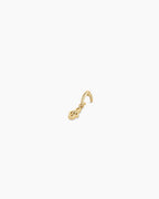Clef Parker Charm || option::18K Gold Plated