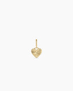 Vintage Heart Alphabet Parker Charm - X || option::18K Gold Plated, X