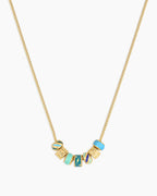 Lightning Strikes Necklace || option::18K Gold Plated