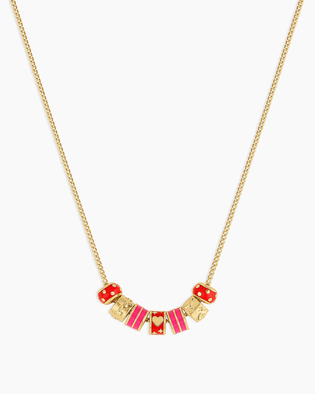 Love U Necklace || option::18K Gold Plated