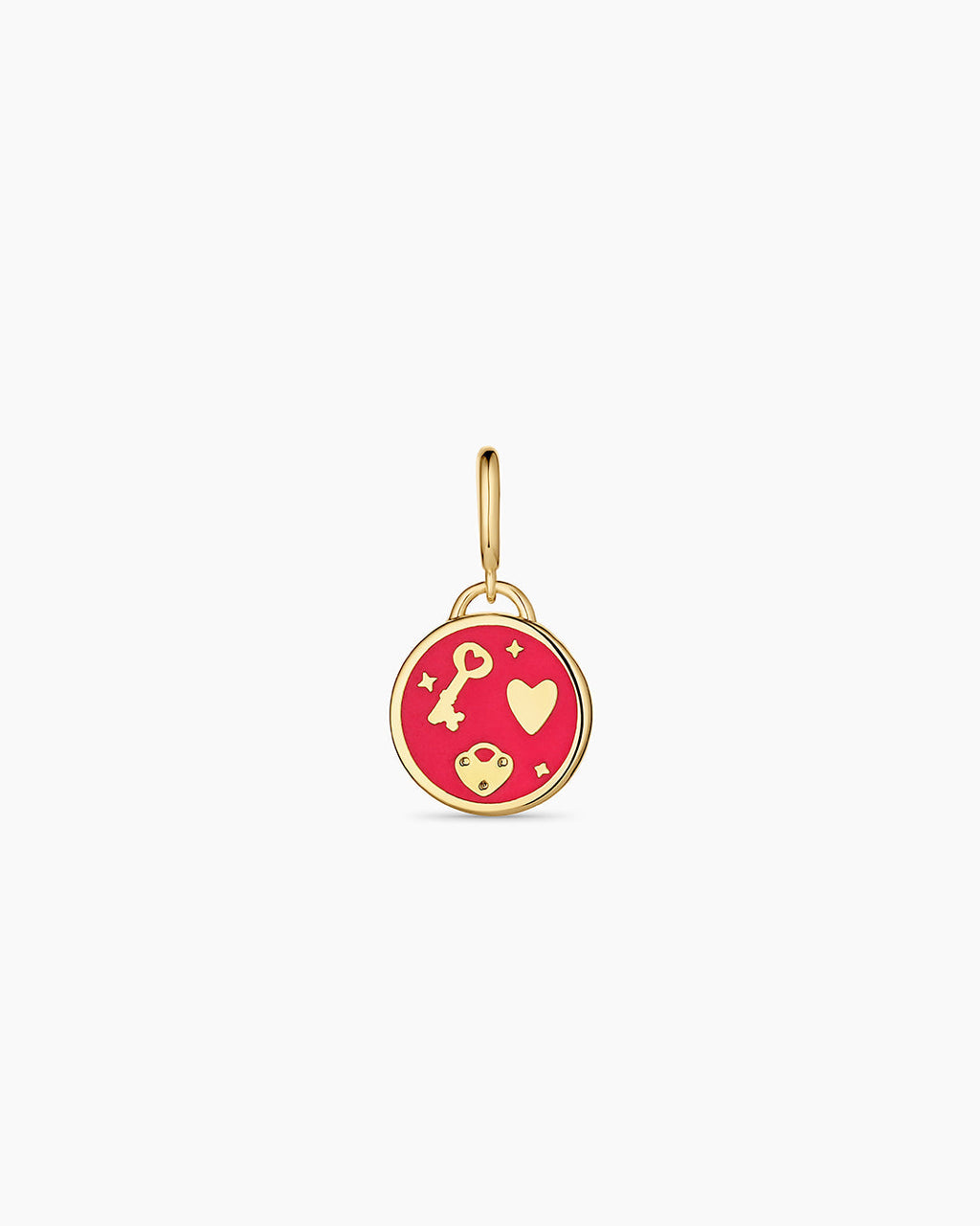 Love U Parker Charm || option::18K Gold Plated