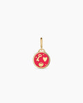 Love U Parker Charm || option::18K Gold Plated