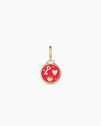 Love U Parker Charm || option::18K Gold Plated