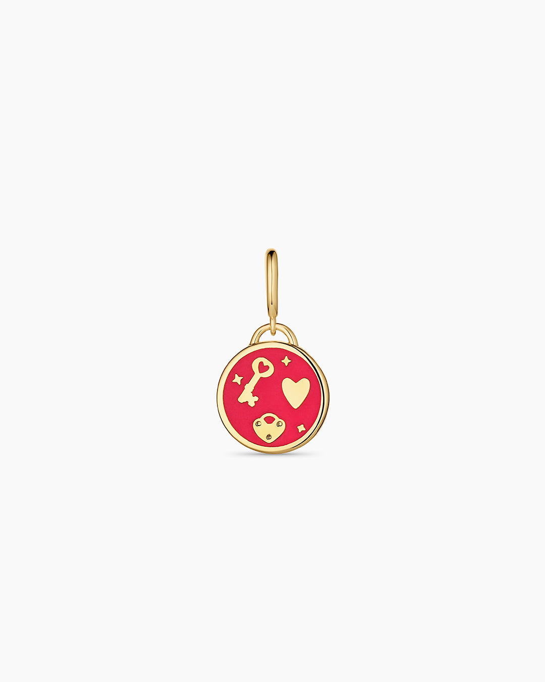 Love U Parker Charm || option::18K Gold Plated