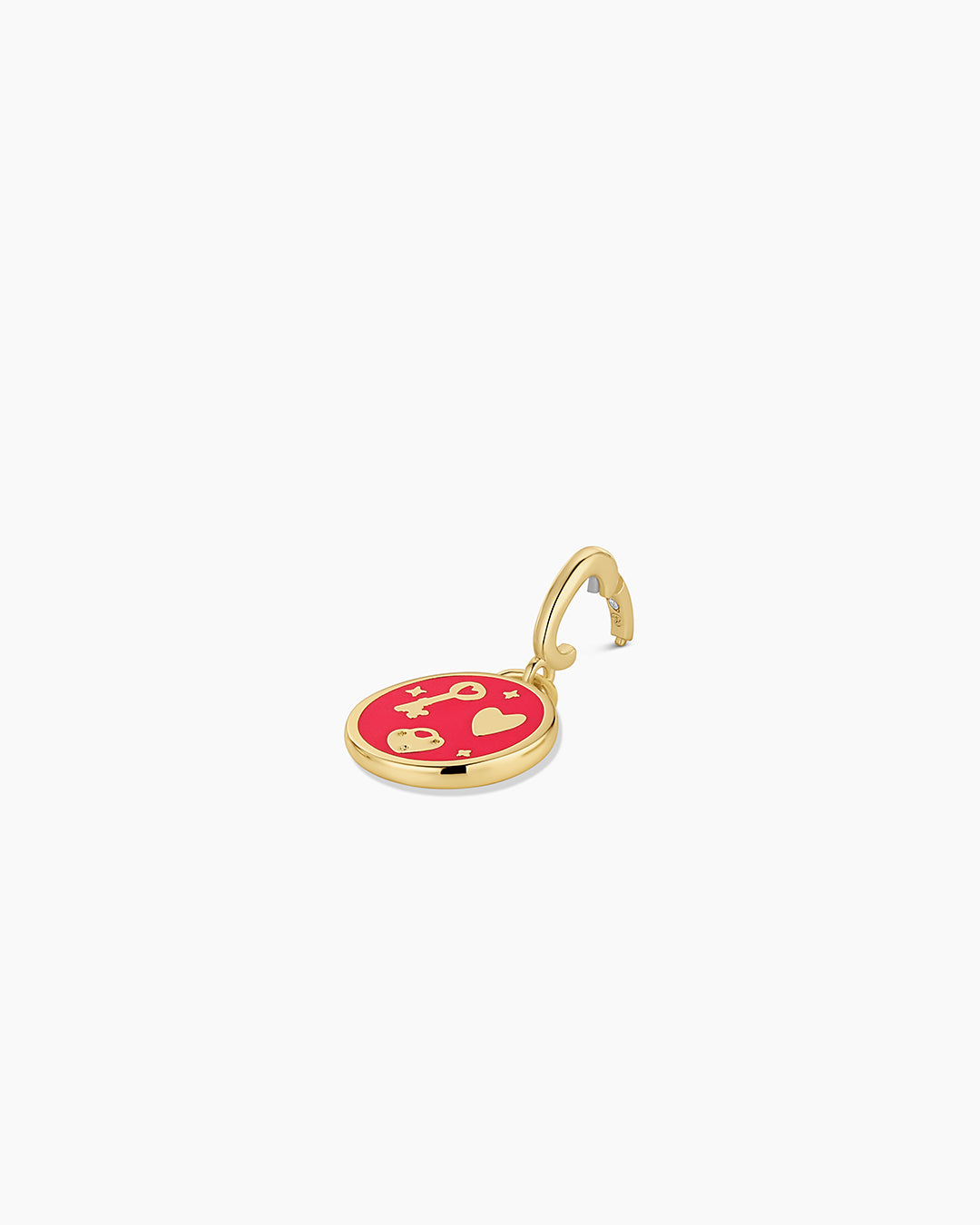 Love U Parker Charm || option::18K Gold Plated