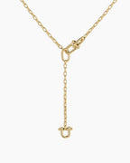 Atlas Delicate Lariat || option::18K Gold Plated