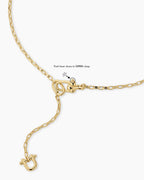 Atlas Delicate Lariat || option::18K Gold Plated