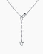 Atlas Delicate Lariat || option::Silver Plated