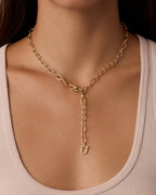 Atlas Lariat || option::18K Gold Plated
