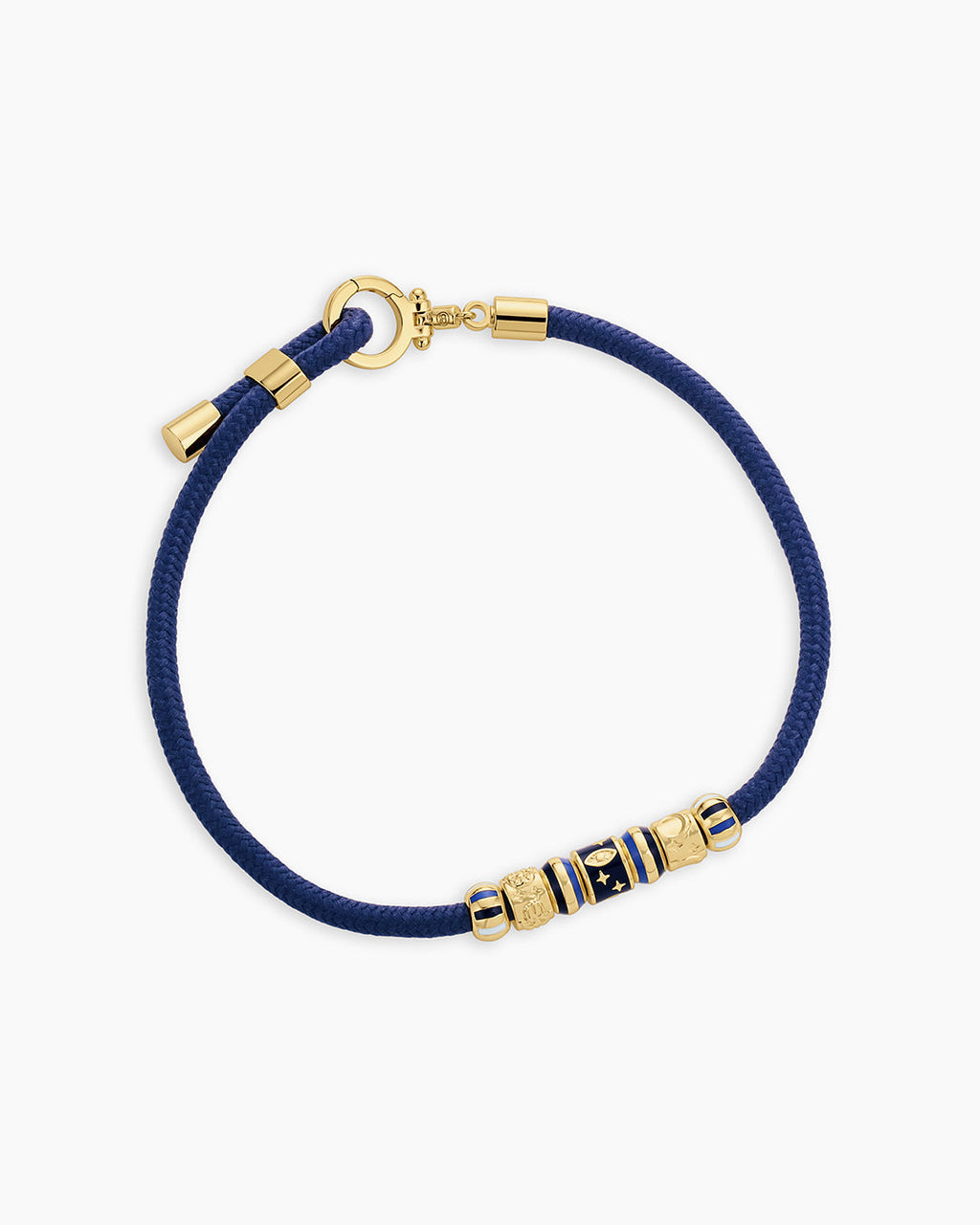 Good Vibrations Paracord Bracelet || option::18K Gold Plated