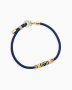 Good Vibrations Paracord Bracelet || option::18K Gold Plated