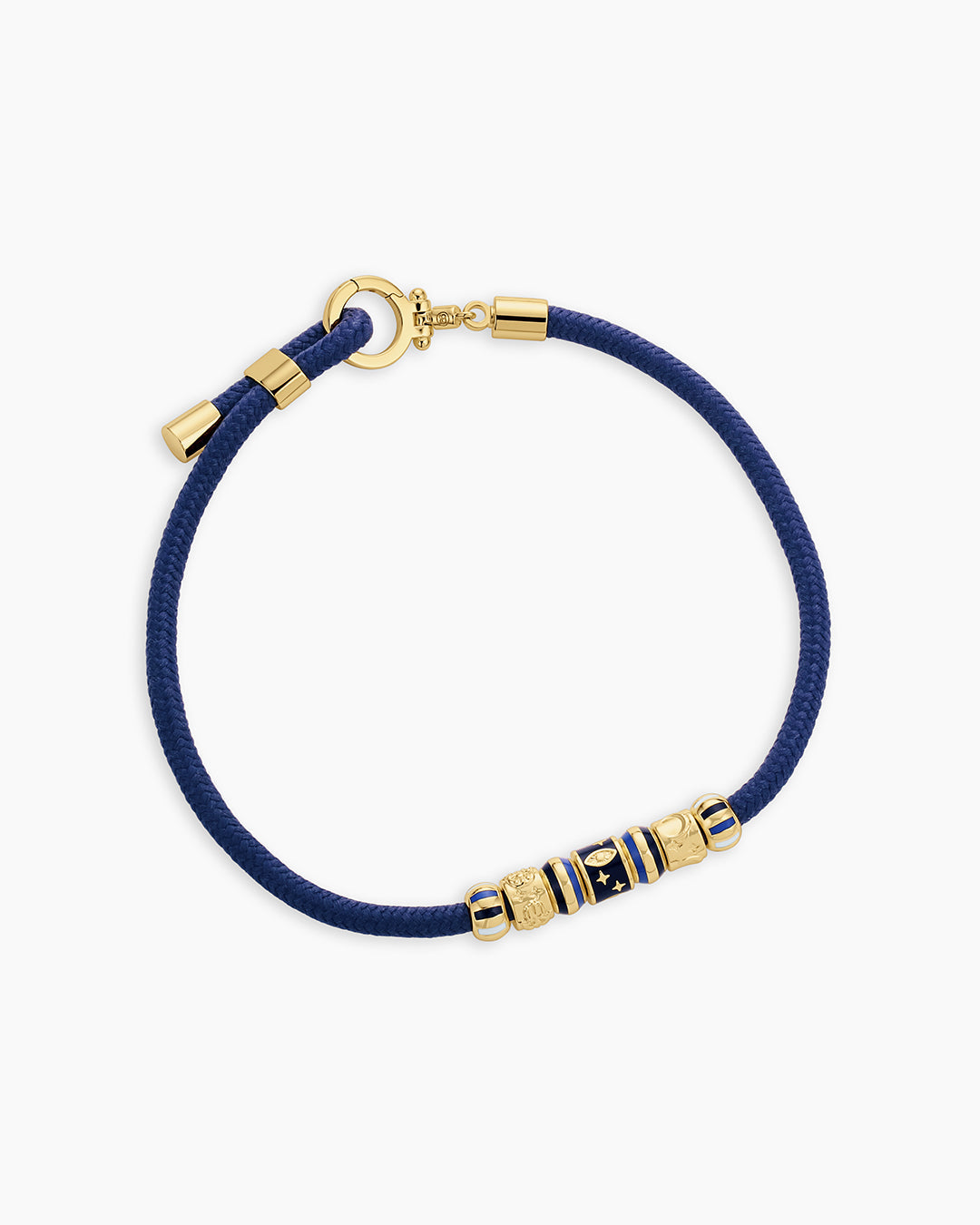 Good Vibrations Paracord Bracelet || option::18K Gold Plated