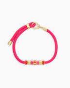 Love U Paracord Bracelet || option::18K Gold Plated