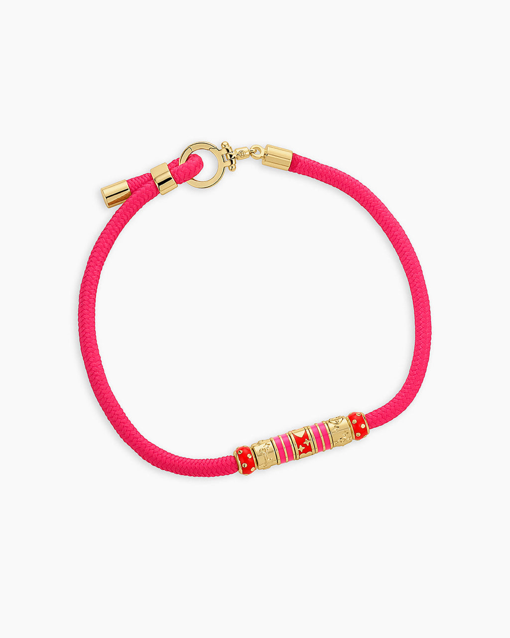 Love U Paracord Bracelet || option::18K Gold Plated