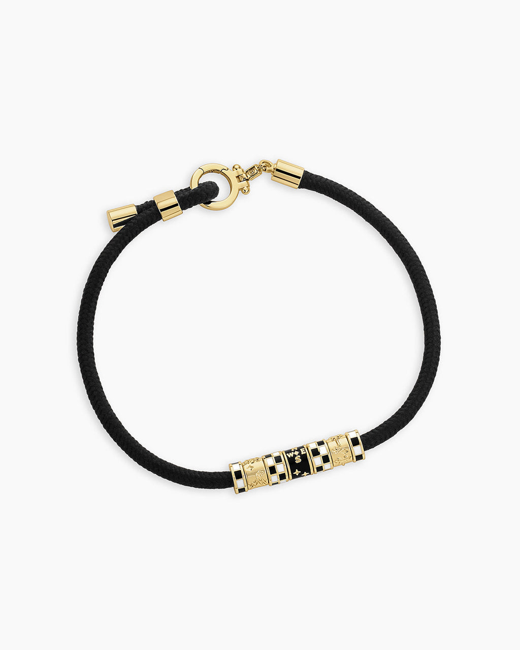 Lose Yourself Paracord Bracelet || option::18K Gold Plated