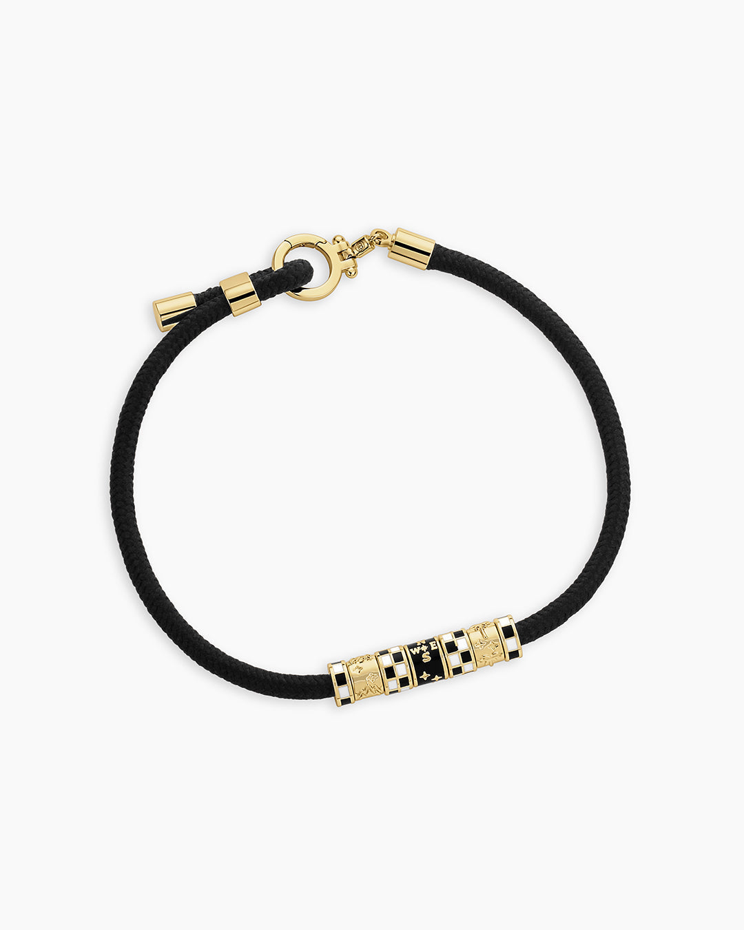 Lose Yourself Paracord Bracelet || option::18K Gold Plated