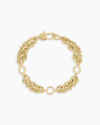 Bryce Bracelet || option::18K Gold Plated