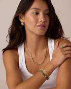 Bryce Bracelet || option::18K Gold Plated