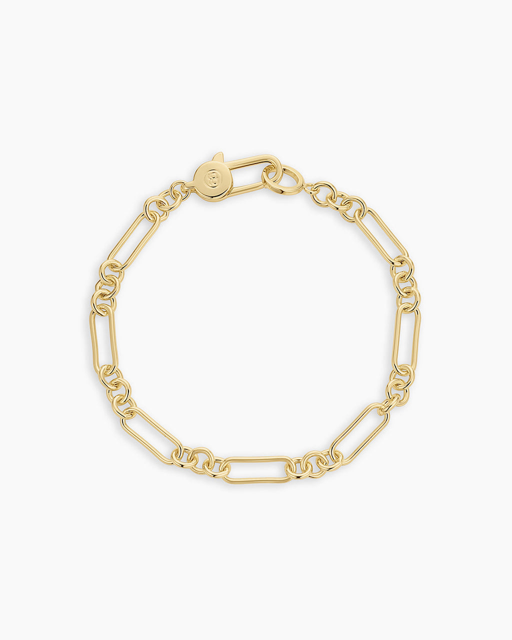 Reed Link Bracelet || option::18K Gold Plated