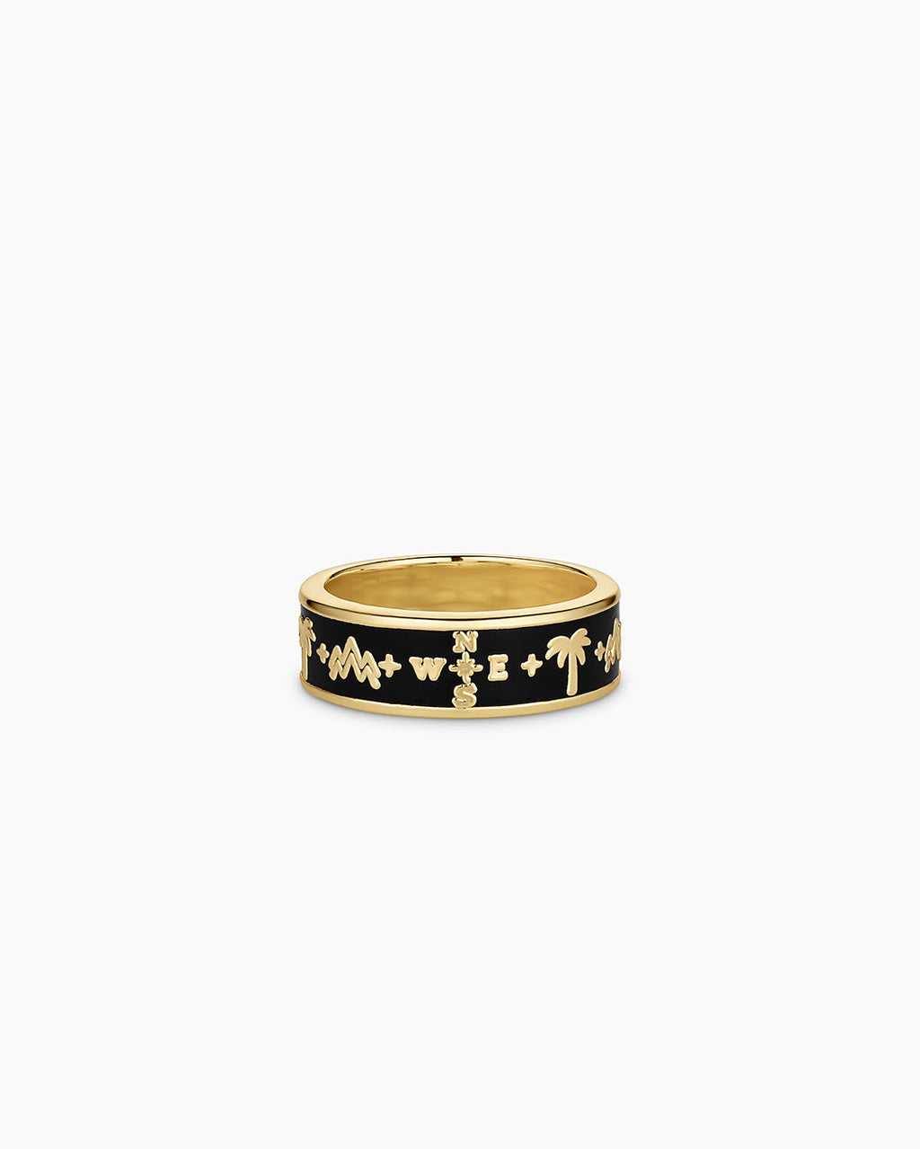 Lose Yourself Ring || option::18K Gold Plated