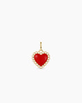 Love Pearl Parker Charm || option::18K Gold Plated