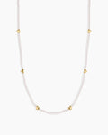 Amour Pearl Necklace || option::18K Gold Plated